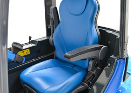 Ergonomic full adjustable suspension seat