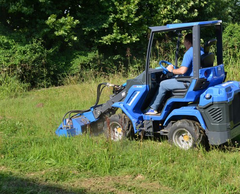 -flail-mower for mini excavator