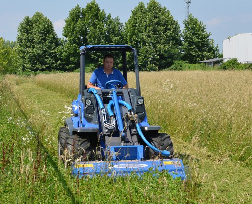 -flail-mower for mini excavator