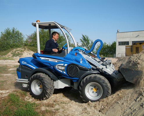 Multione-general-bucket for mini loader