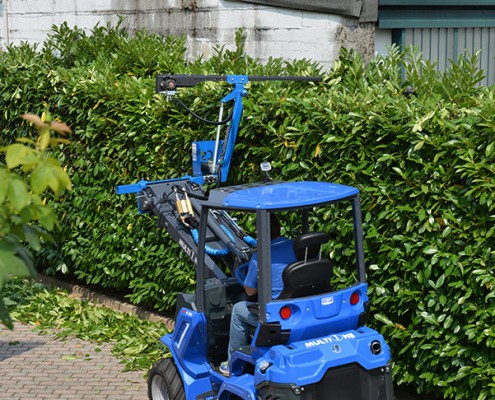 hedge-trimmer for mini loader