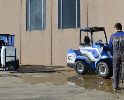 Multione-high-pressure-washer for mini loader