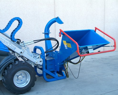 hydraulic-bio-shredder for mini loader