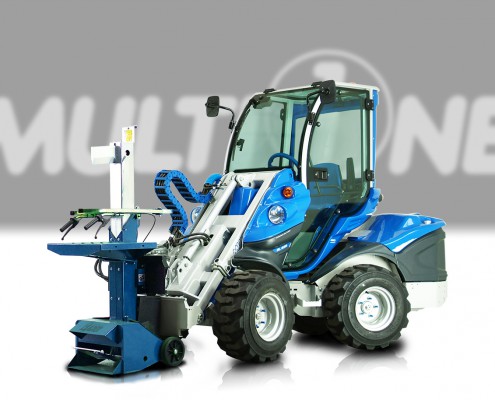 log-splitter for mini loader