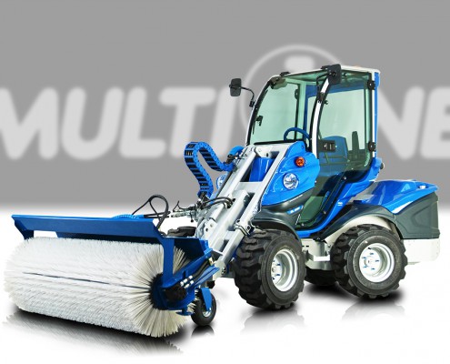 Multione-rotary-broom for mini excavator