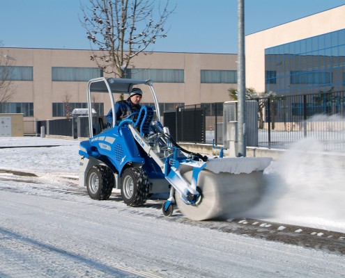 Multione-rotary-broom for mini excavator