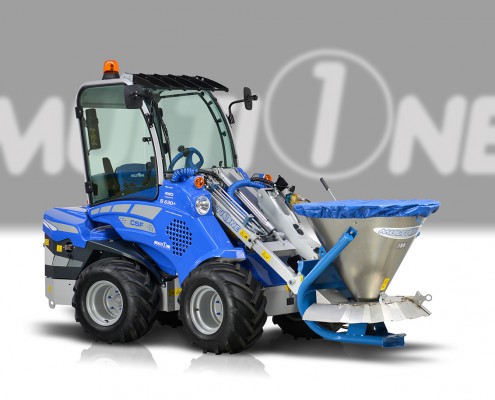 Multione-salt-and-sand-spreder for mini excavator