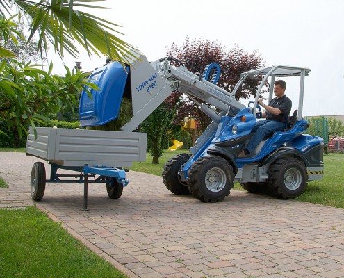 Multione-trailer for mini loader