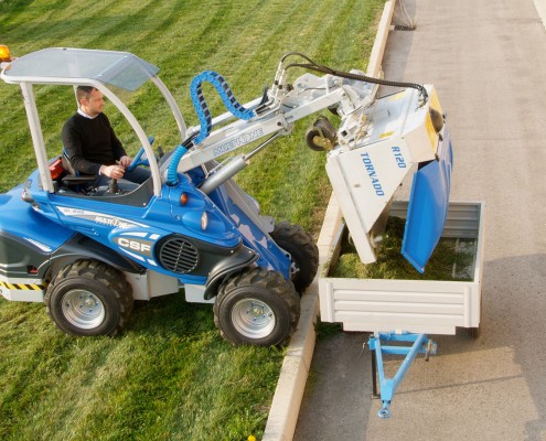 Multione-trailer for mini loader