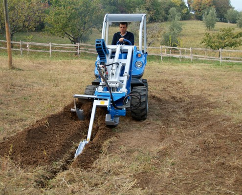 trencher for mini loader