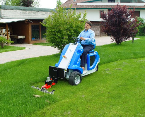 MultiOne mini loader 1 series with sickle bar mower