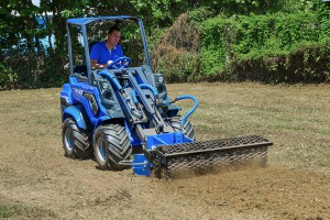 MultiOne mini loader 8 series with power harrow