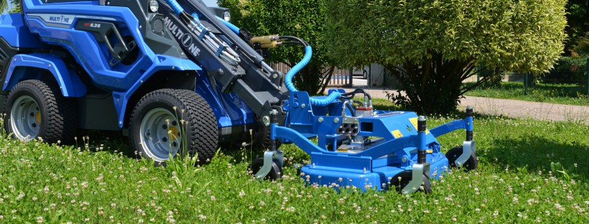 Multione lawn mower header