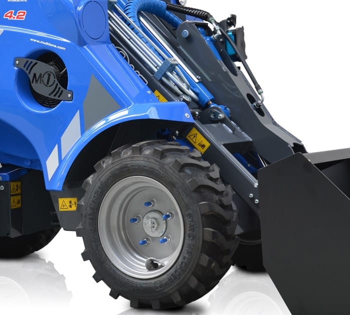 Nuova serie, nuove zavorre posteriori e opzione joystick - Multione