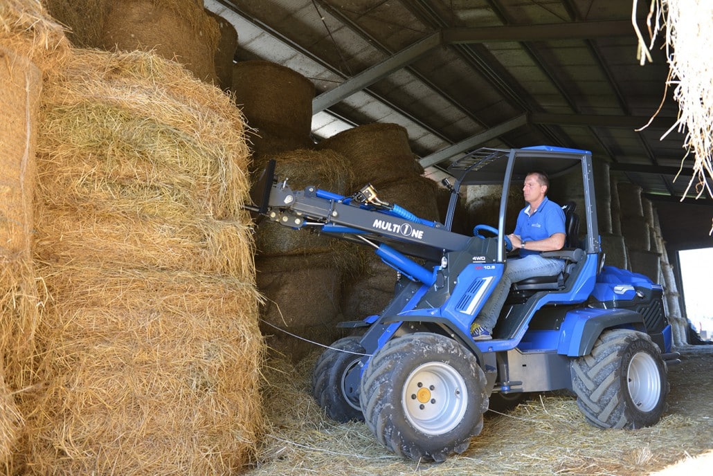Multione bale fork