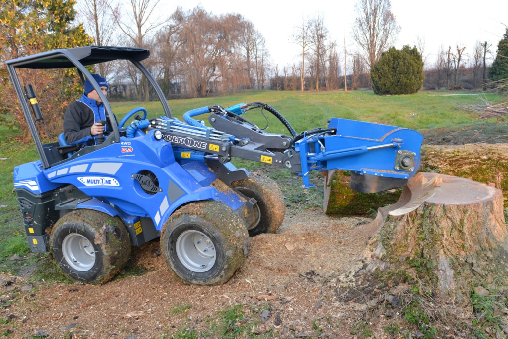 Swing Stump Grinder